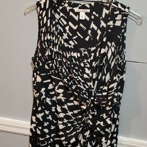 Nwt women Kenneth Cole sz 1x black/ white